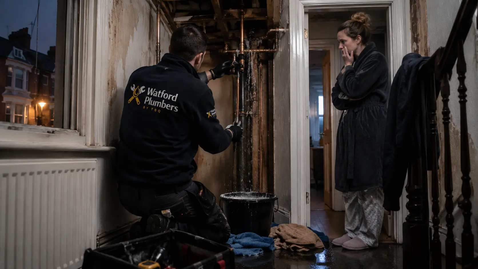 Emergency Burst Pipe Guide: Fast Action for Watford Homes